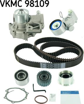 SKF VKMC 98109 - Pompa acqua + Kit cinghie dentate autozon.pro