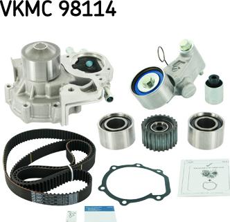 SKF VKMC 98114 - Pompa acqua + Kit cinghie dentate autozon.pro