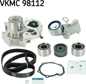 SKF VKMC 98112 - Pompa acqua + Kit cinghie dentate autozon.pro