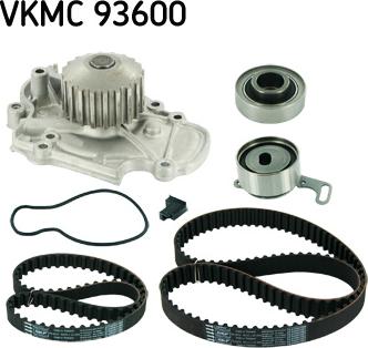 SKF VKMC 93600 - Pompa acqua + Kit cinghie dentate autozon.pro