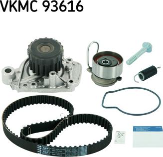 SKF VKMC 93616 - Pompa acqua + Kit cinghie dentate autozon.pro