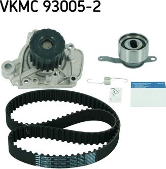 SKF VKMC 93005-2 - Pompa acqua + Kit cinghie dentate autozon.pro