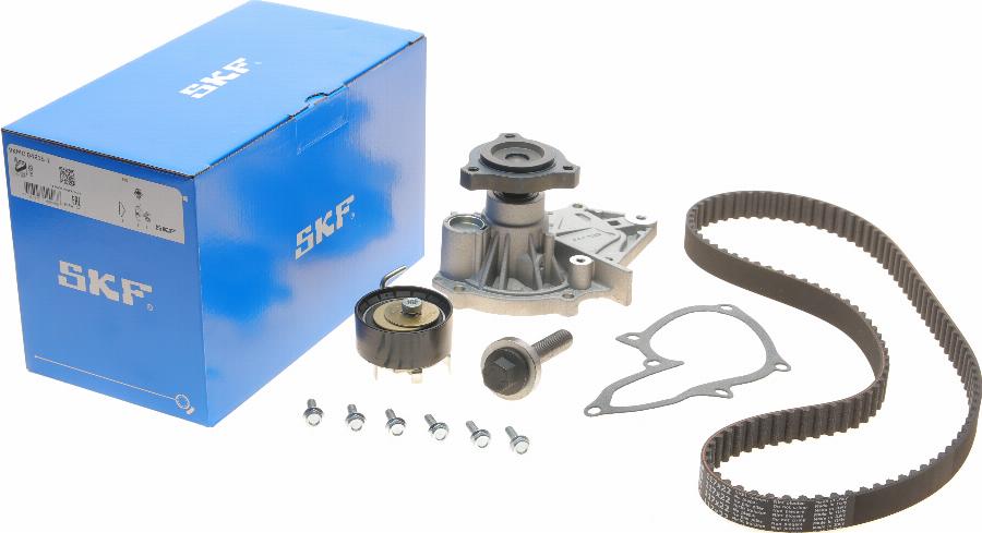 SKF VKMC 04215-1 - Pompa acqua + Kit cinghie dentate autozon.pro