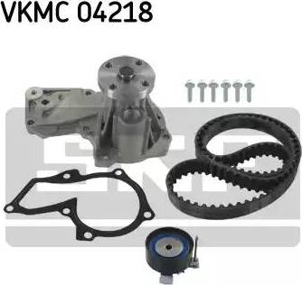 SKF VKMC 04218 - Pompa acqua + Kit cinghie dentate autozon.pro