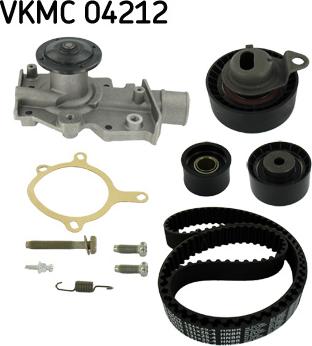 SKF VKMC 04212 - Pompa acqua + Kit cinghie dentate autozon.pro