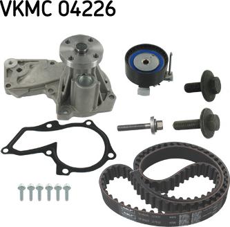 SKF VKMC 04226 - Pompa acqua + Kit cinghie dentate autozon.pro