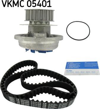 SKF VKMC 05401 - Pompa acqua + Kit cinghie dentate autozon.pro