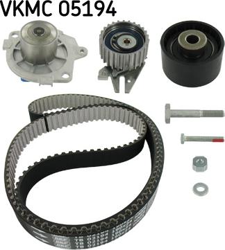 SKF VKMC 05194 - Pompa acqua + Kit cinghie dentate autozon.pro