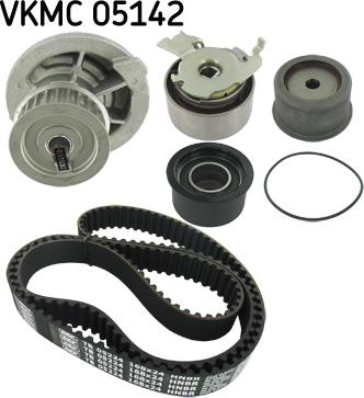 SKF VKMC 05142 - Pompa acqua + Kit cinghie dentate autozon.pro