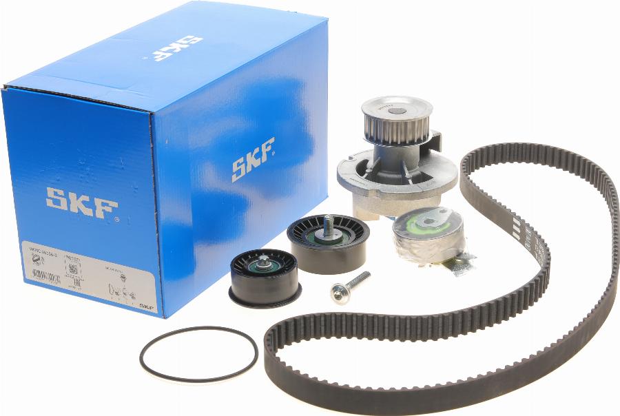 SKF VKMC 05156-3 - Pompa acqua + Kit cinghie dentate autozon.pro