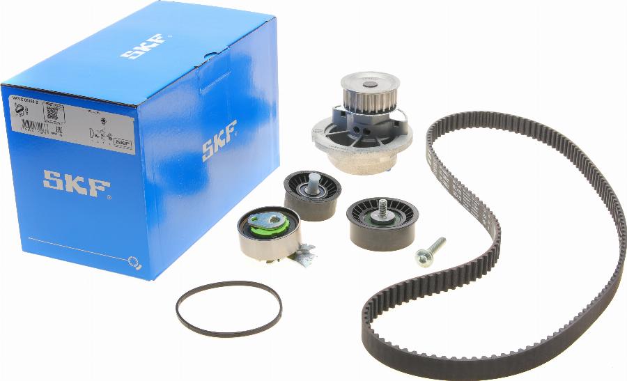 SKF VKMC 05156-2 - Pompa acqua + Kit cinghie dentate autozon.pro