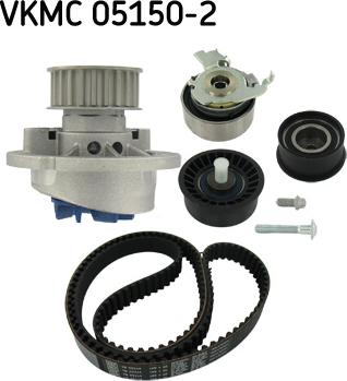 SKF VKMC 05150-2 - Pompa acqua + Kit cinghie dentate autozon.pro