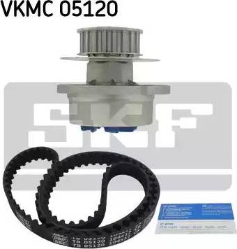 SKF VKMC 05120 - Pompa acqua + Kit cinghie dentate autozon.pro