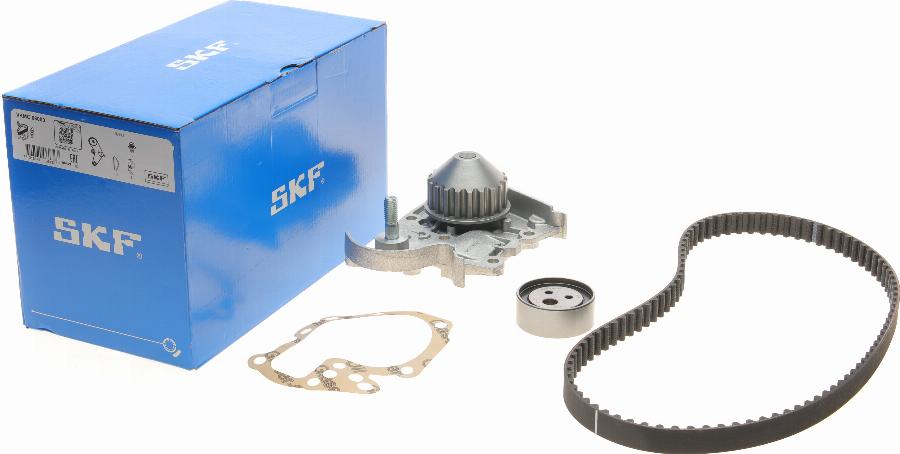 SKF VKMC 06003 - Pompa acqua + Kit cinghie dentate autozon.pro