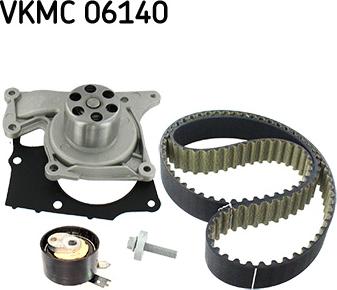 SKF VKMC 06140 - Pompa acqua + Kit cinghie dentate autozon.pro