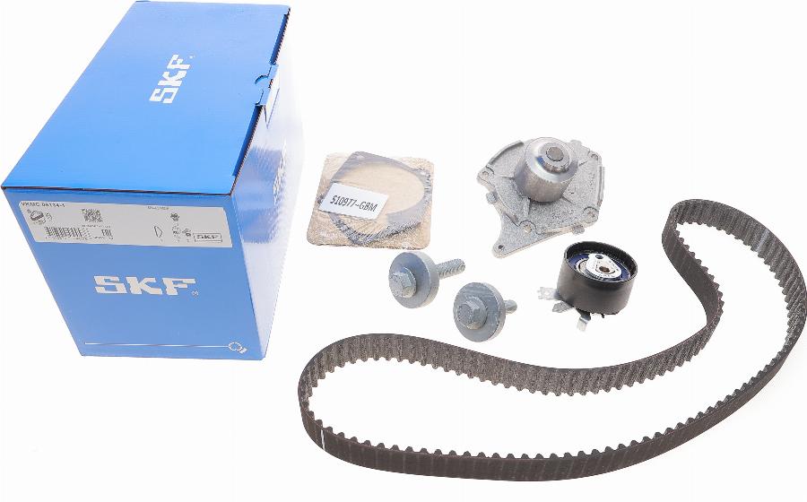 SKF VKMC 06134-1 - Pompa acqua + Kit cinghie dentate autozon.pro