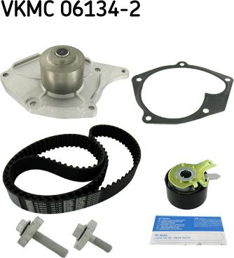 SKF VKMC 06134-2 - Pompa acqua + Kit cinghie dentate autozon.pro