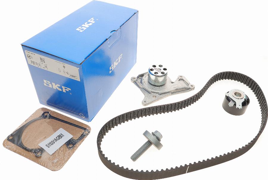 SKF VKMC 06136 - Pompa acqua + Kit cinghie dentate autozon.pro