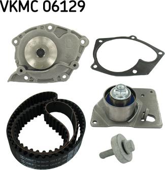 SKF VKMC 06129 - Pompa acqua + Kit cinghie dentate autozon.pro