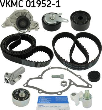 SKF VKMC 01952-1 - Pompa acqua + Kit cinghie dentate autozon.pro