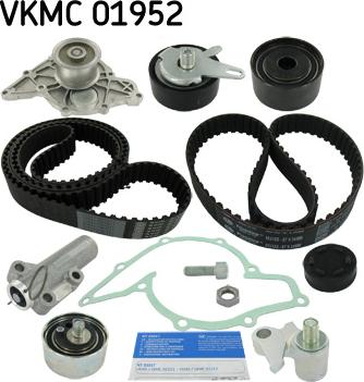 SKF VKMC 01952 - Pompa acqua + Kit cinghie dentate autozon.pro