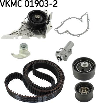 SKF VKMC 01903-2 - Pompa acqua + Kit cinghie dentate autozon.pro