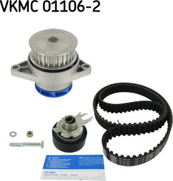 SKF VKMC 01106-2 - Pompa acqua + Kit cinghie dentate autozon.pro