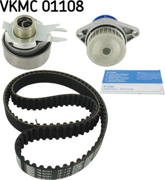 SKF VKMC 01108 - Pompa acqua + Kit cinghie dentate autozon.pro