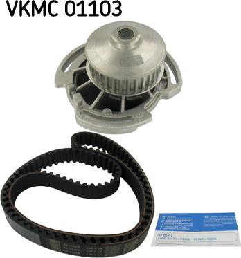 SKF VKMC 01103 - Pompa acqua + Kit cinghie dentate autozon.pro