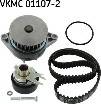 SKF VKMC 01107-2 - Pompa acqua + Kit cinghie dentate autozon.pro