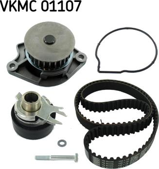 SKF VKMC 01107 - Pompa acqua + Kit cinghie dentate autozon.pro