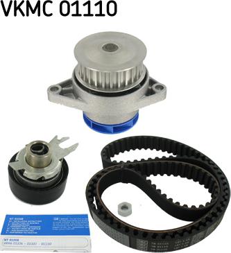 SKF VKMC 01110 - Pompa acqua + Kit cinghie dentate autozon.pro