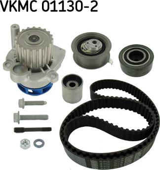 SKF VKMC 01130-2 - Pompa acqua + Kit cinghie dentate autozon.pro