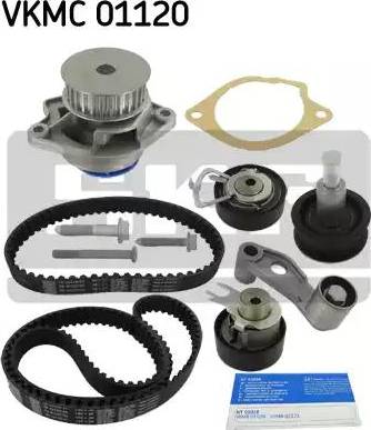 SKF VKMC 01120 - Pompa acqua + Kit cinghie dentate autozon.pro