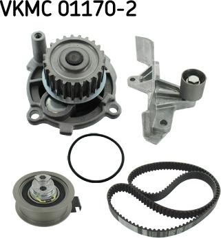 SKF VKMC 01170-2 - Pompa acqua + Kit cinghie dentate autozon.pro