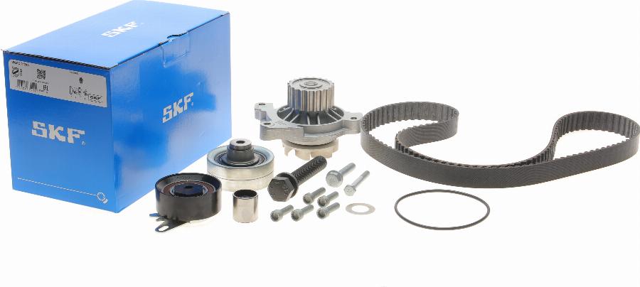 SKF VKMC 01244 - Pompa acqua + Kit cinghie dentate autozon.pro