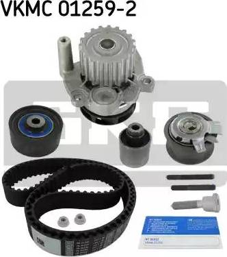 SKF VKMC 01259-2 - Pompa acqua + Kit cinghie dentate autozon.pro