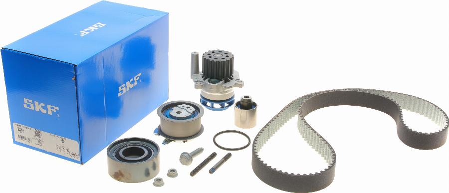 SKF VKMC 01255-1 - Pompa acqua + Kit cinghie dentate autozon.pro