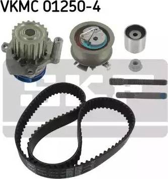 SKF VKMC 01250-4 - Pompa acqua + Kit cinghie dentate autozon.pro