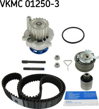 SKF VKMC 01250-3 - Pompa acqua + Kit cinghie dentate autozon.pro