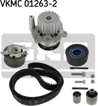 SKF VKMC 01263-2 - Pompa acqua + Kit cinghie dentate autozon.pro