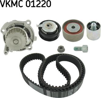 SKF VKMC 01220 - Pompa acqua + Kit cinghie dentate autozon.pro