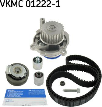 SKF VKMC 01222-1 - Pompa acqua + Kit cinghie dentate autozon.pro