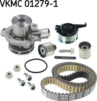 SKF VKMC 01279-1 - Pompa acqua + Kit cinghie dentate autozon.pro