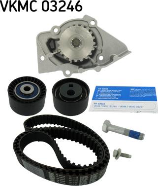 SKF VKMC 03246 - Pompa acqua + Kit cinghie dentate autozon.pro