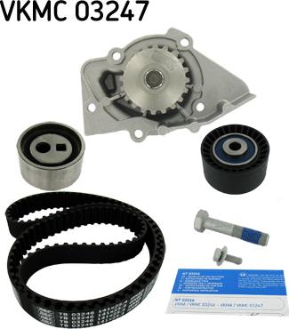 SKF VKMC 03247 - Pompa acqua + Kit cinghie dentate autozon.pro