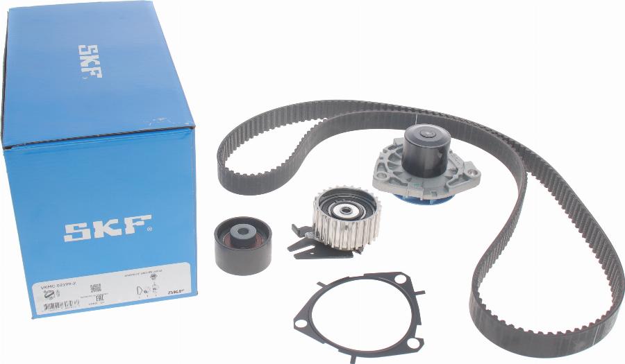 SKF VKMC 02199-2 - Pompa acqua + Kit cinghie dentate autozon.pro