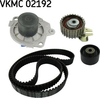 SKF VKMC 02192 - Pompa acqua + Kit cinghie dentate autozon.pro