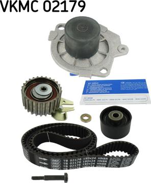 SKF VKMC 02179 - Pompa acqua + Kit cinghie dentate autozon.pro