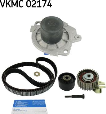 SKF VKMC 02174 - Pompa acqua + Kit cinghie dentate autozon.pro